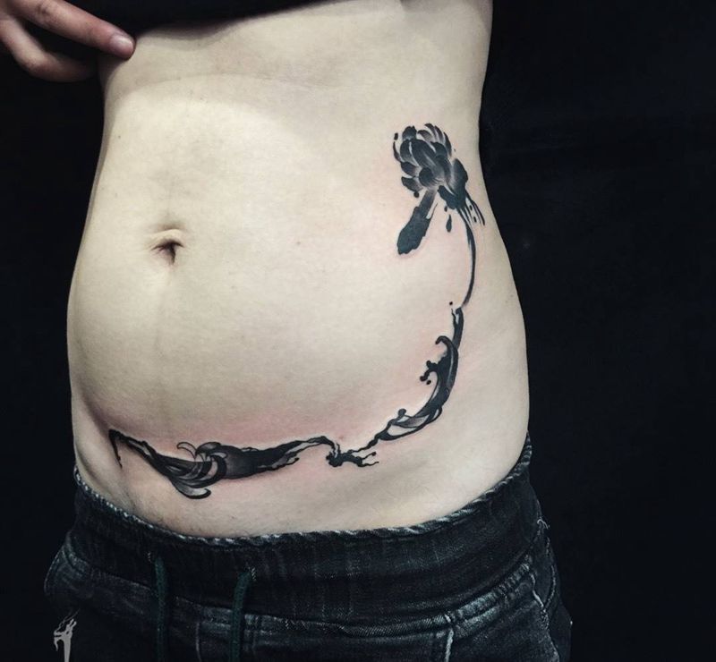 今日覆盖～纹身图片