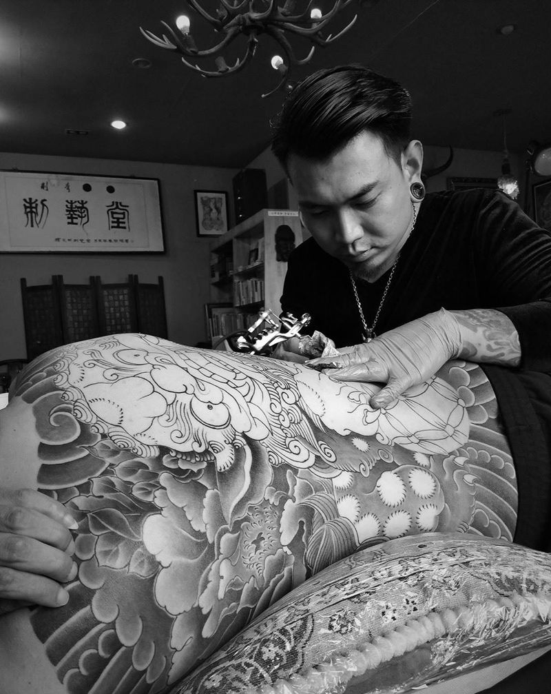 今日进度～纹身图片