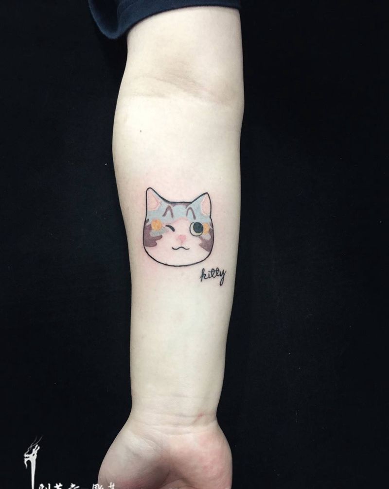 刺艺堂-彫茜老师作品纹身图片