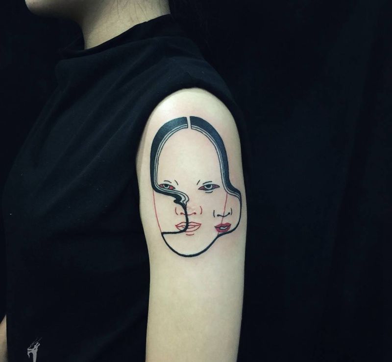 今日小作 换个小调～纹身图片