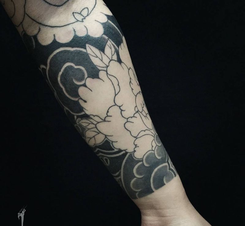 今日工作进度～纹身图片