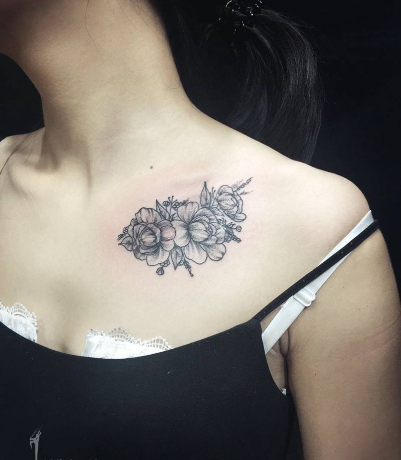 刺林覆盖作品～纹身图片