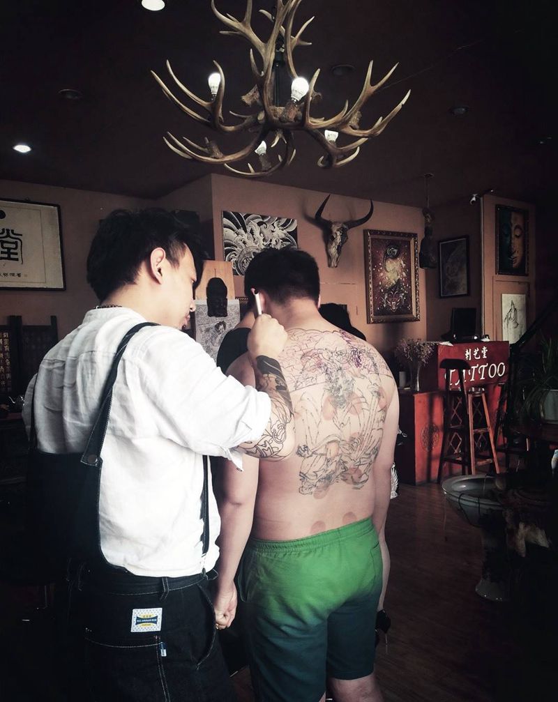 昨日修盖～纹身图片