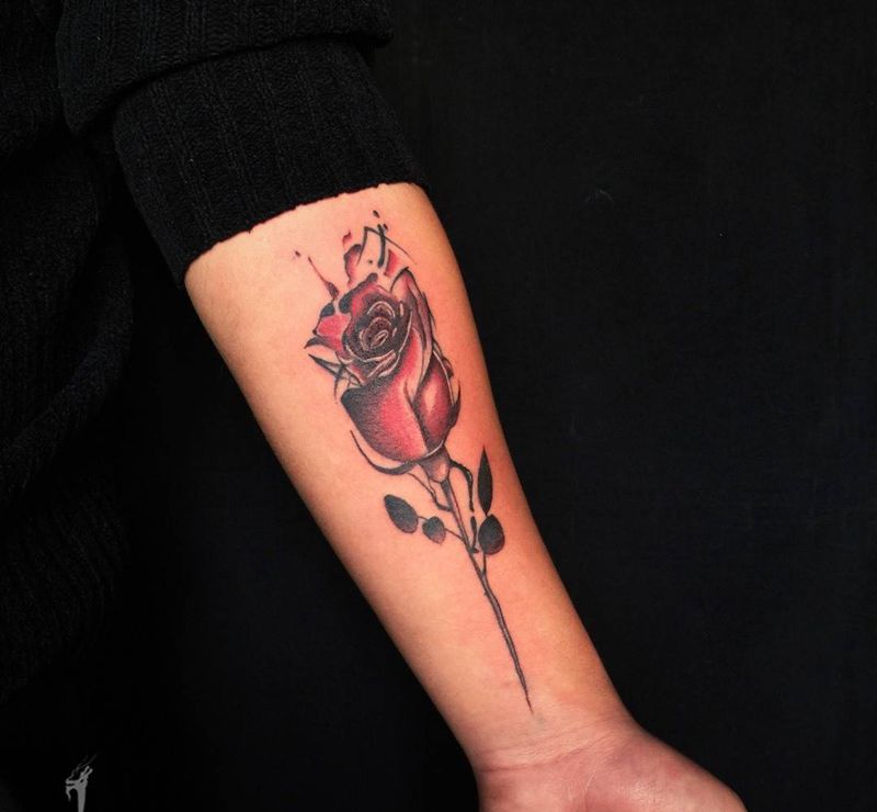 刺艺堂-彫茜今日作品～纹身图片