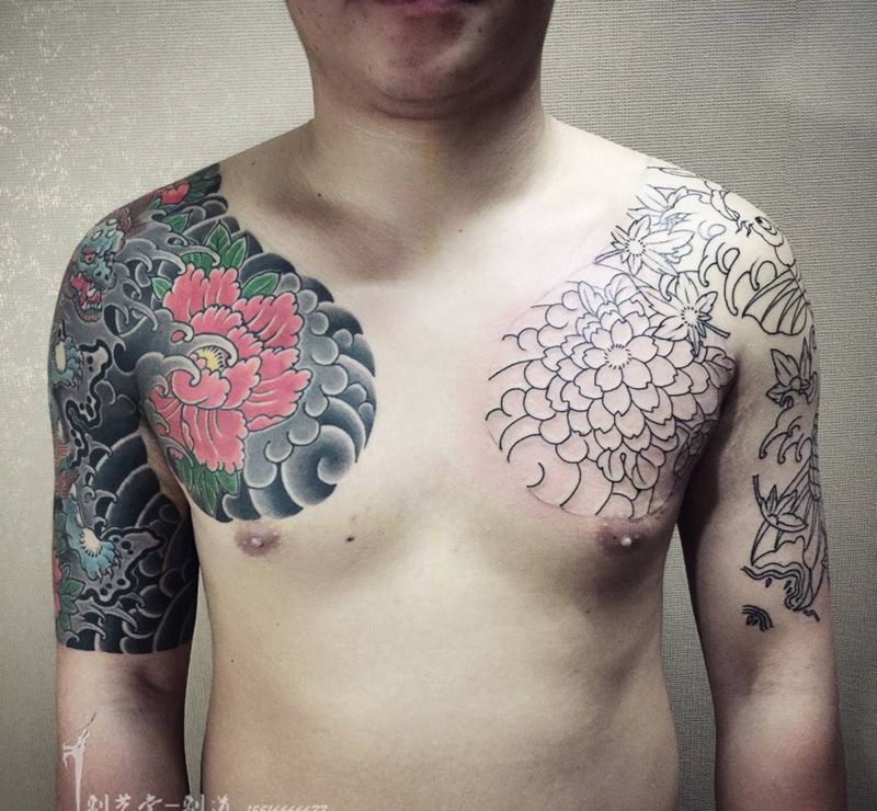 今日进度～纹身图片