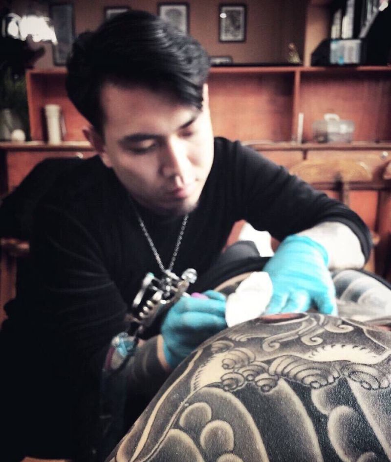 后背花絮～纹身图片