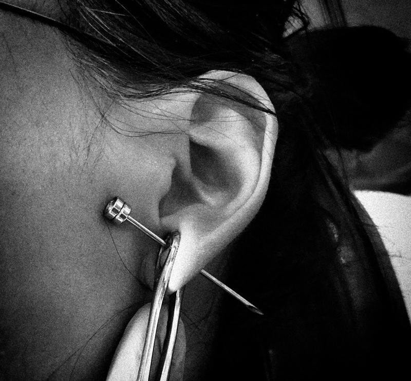 今日扩耳～纹身图片