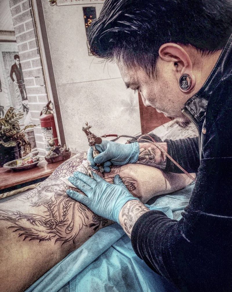 今工～纹身图片