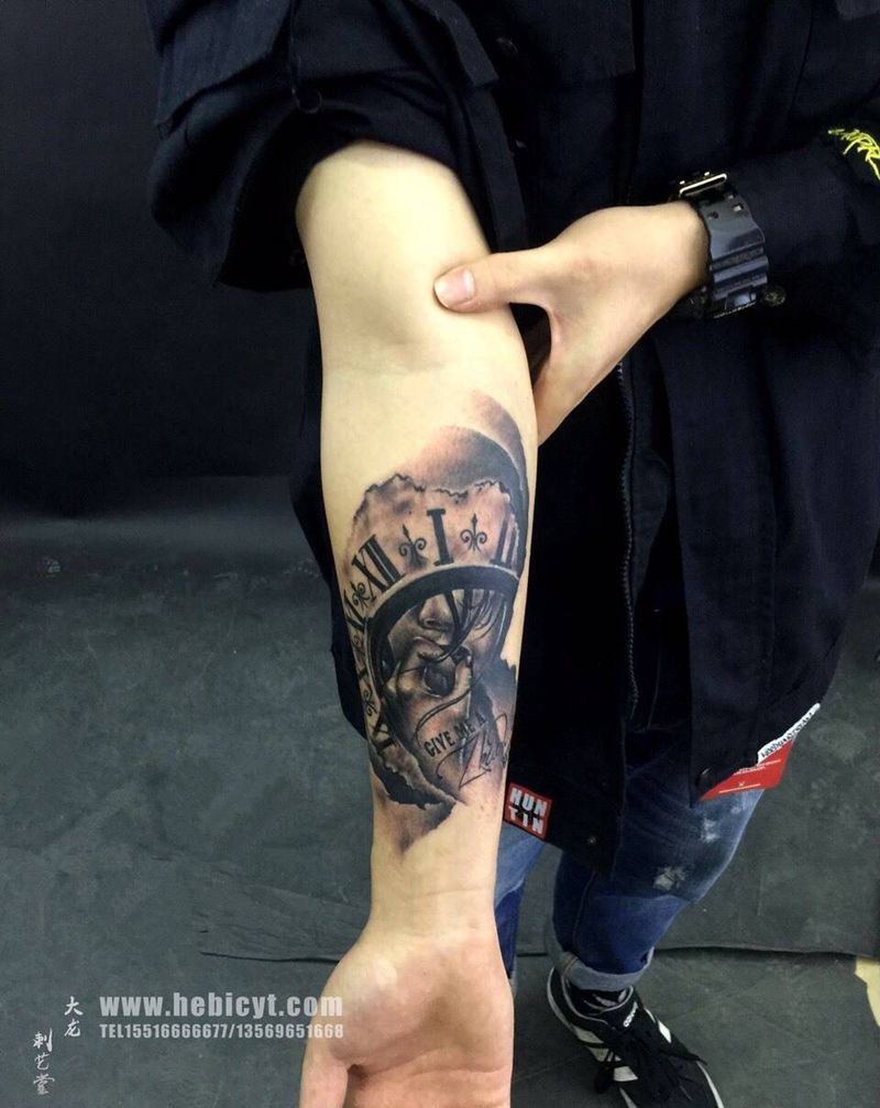 写实纹身图片