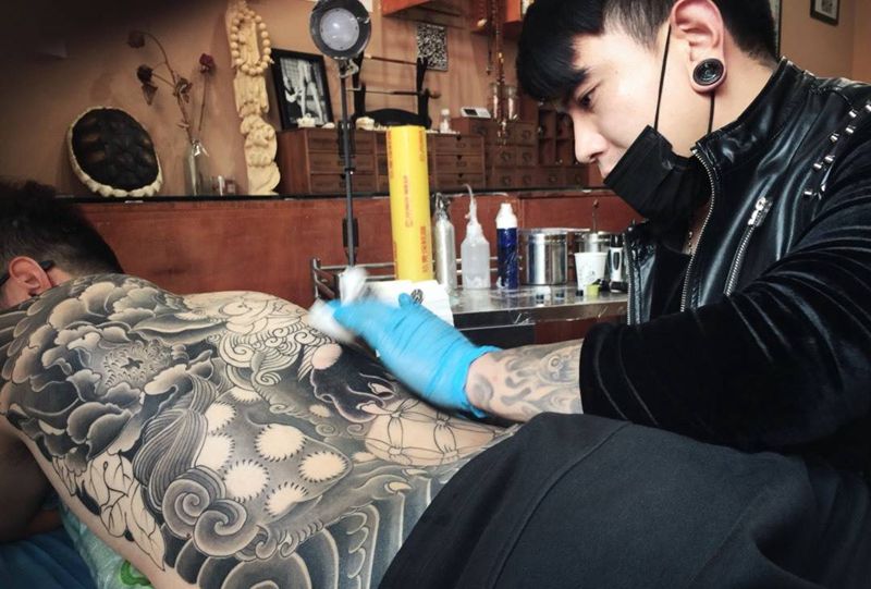 今日花絮～纹身图片