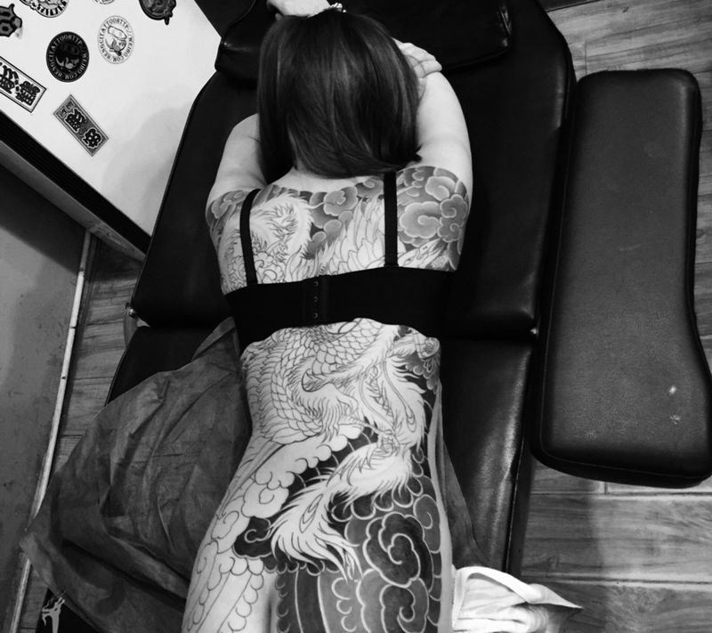 今日进度～纹身图片