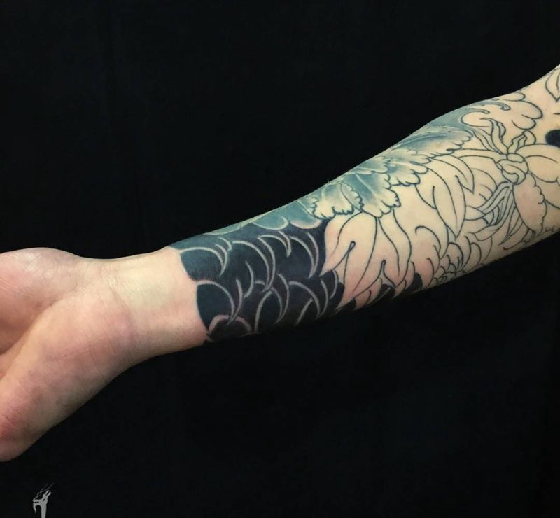 今日进度～纹身图片