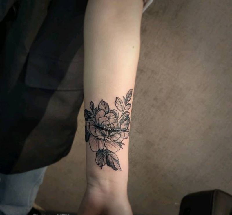 遮盖疤痕纹身图片_手臂纹身图案