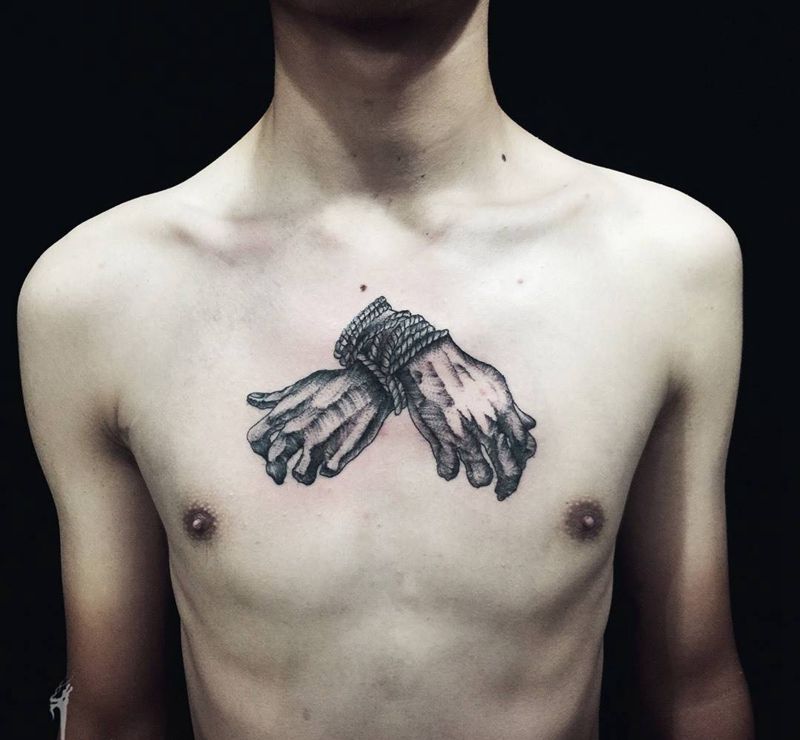 刺艺堂-刺林今日作品纹身图片