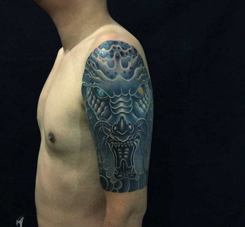 今日工事～纹身图片