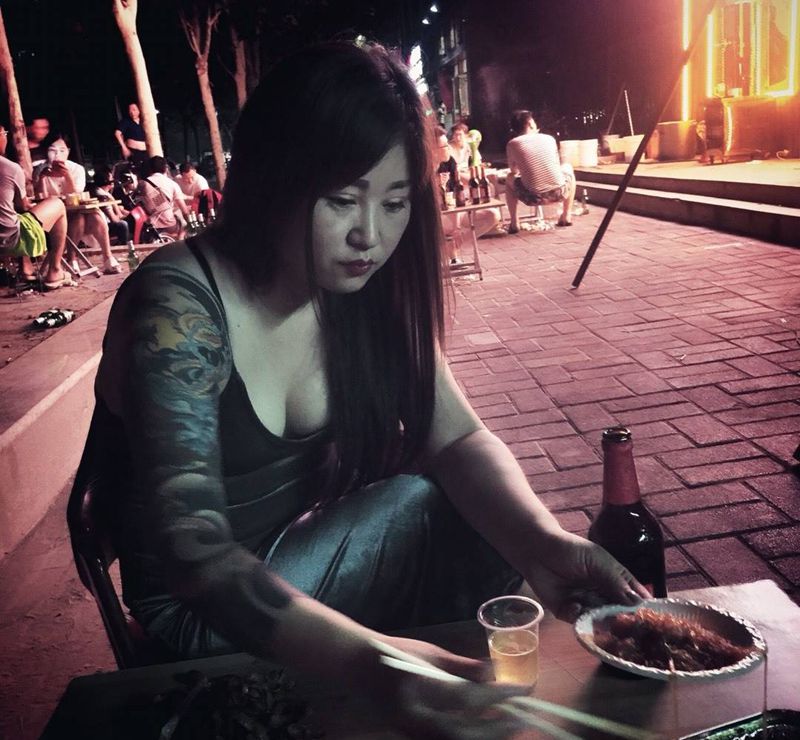 夕光一瞬纹身图片