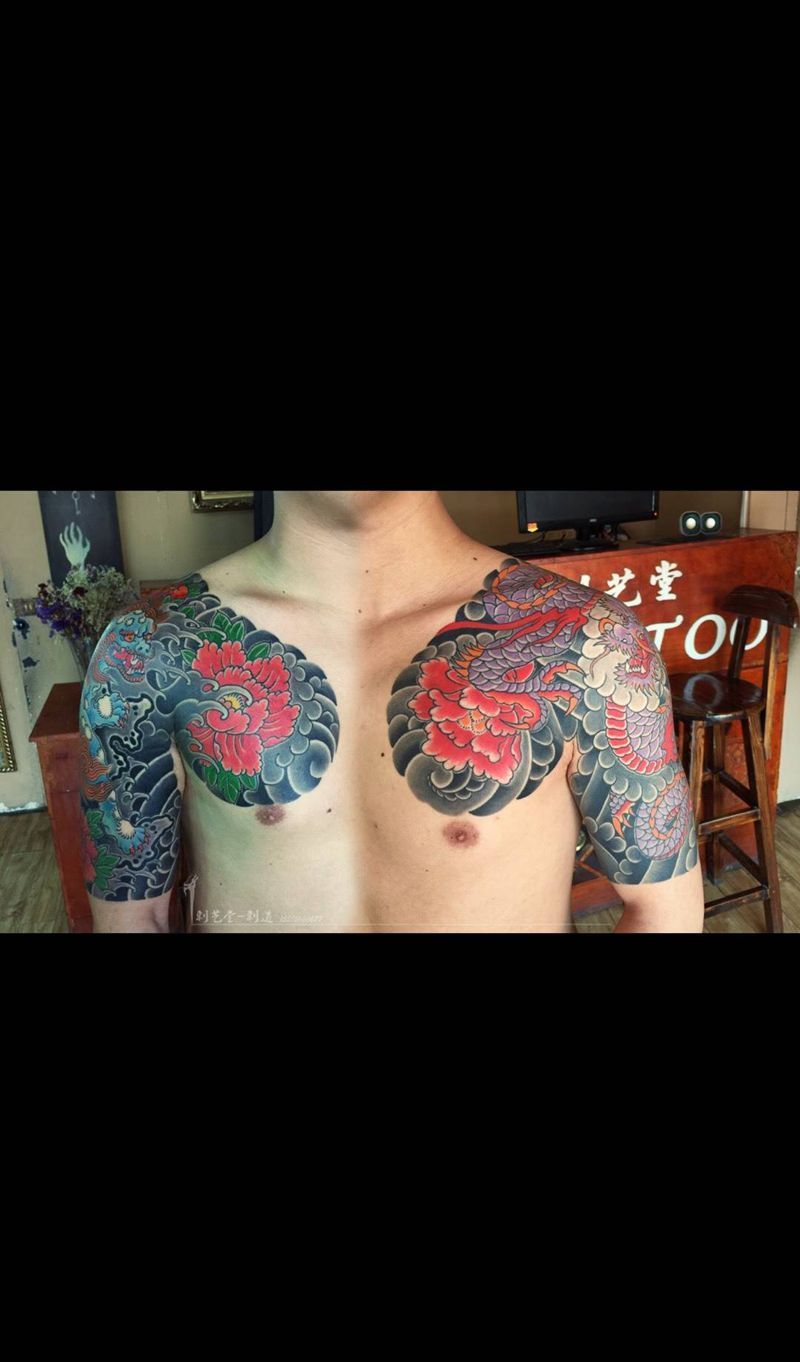 新作～纹身图片_成品传统脚部手臂写实人物动物鬼神宗教风景纹身图案