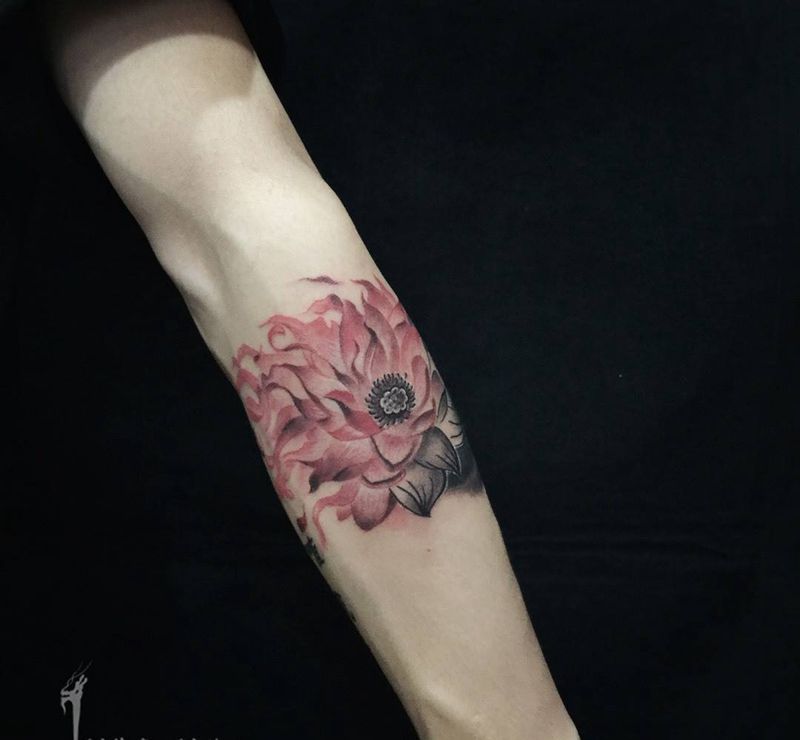 今日工作～纹身图片