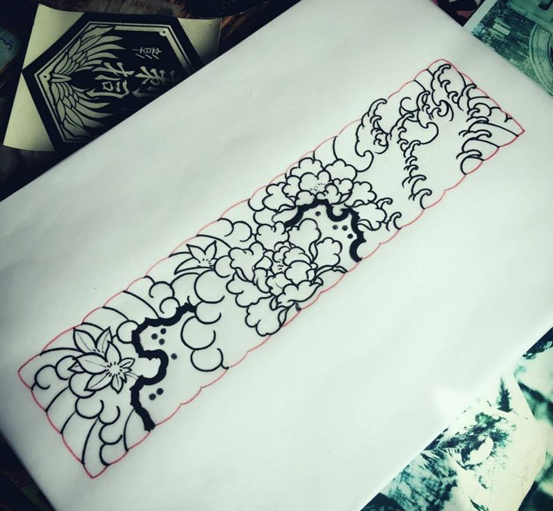 早课随笔～纹身图片