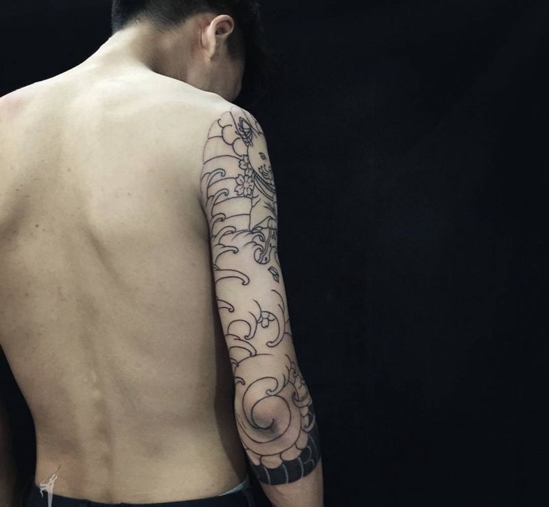 今日七分进度～⛽️纹身图片