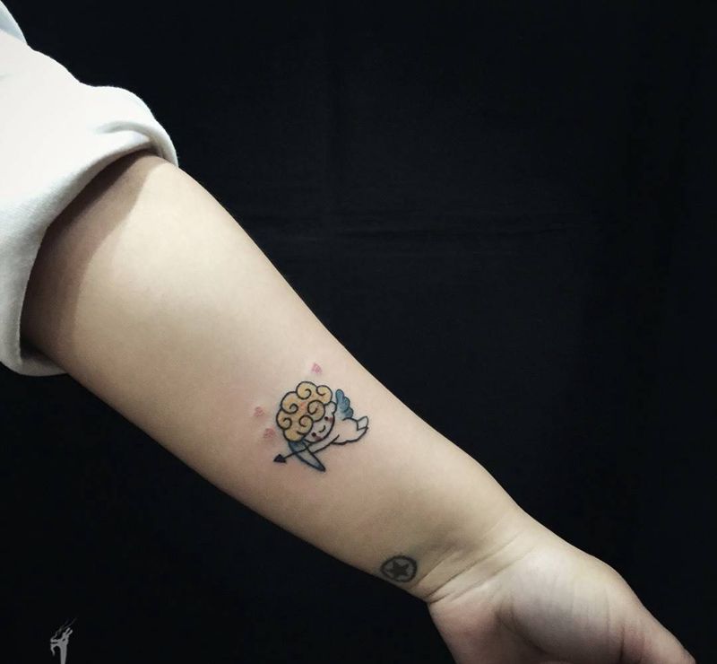 彫茜老师今日作品～纹身图片