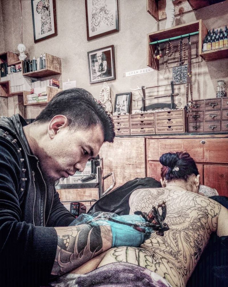 今日花絮～纹身图片