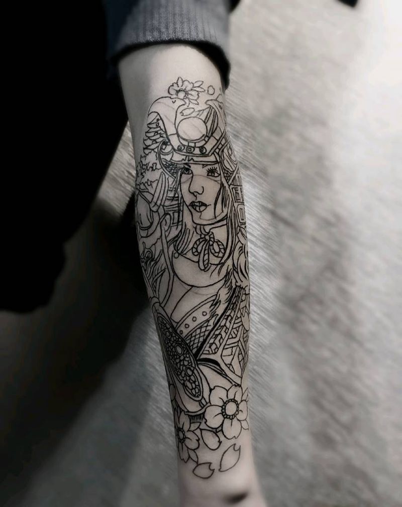 黑武士纹身图片