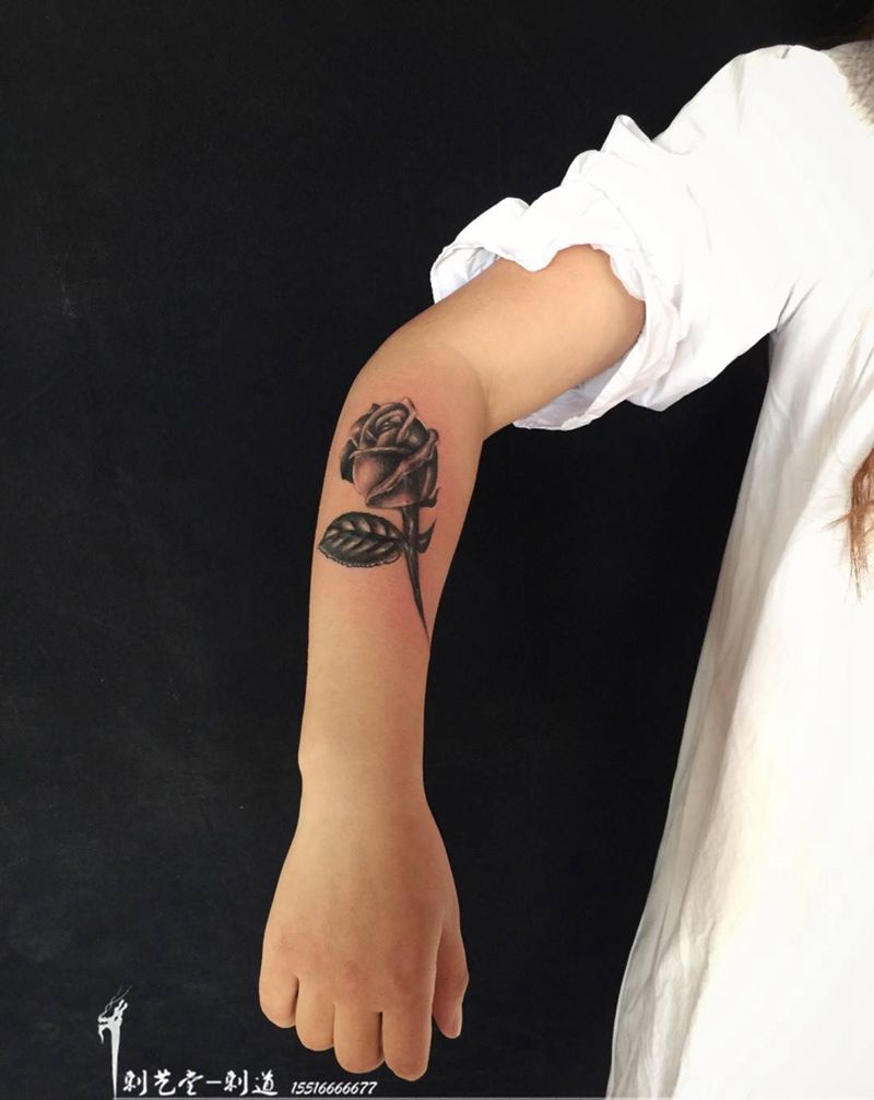 刺艺堂覆盖疤痕～纹身图片