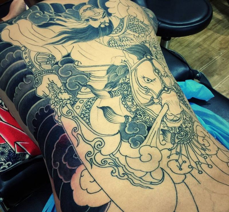 进度～纹身图片