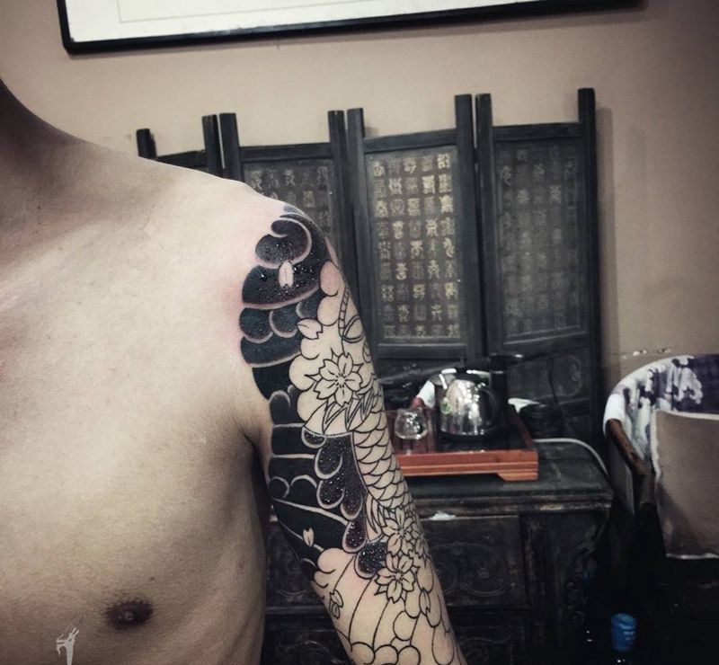 今日进度～纹身图片