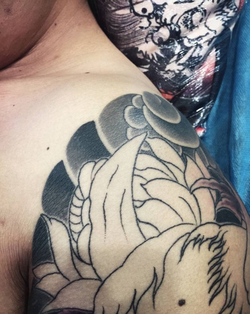 今日花臂纹身图片