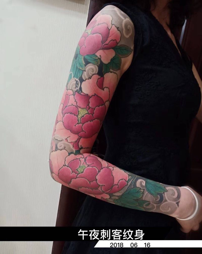 花臂纹身图片