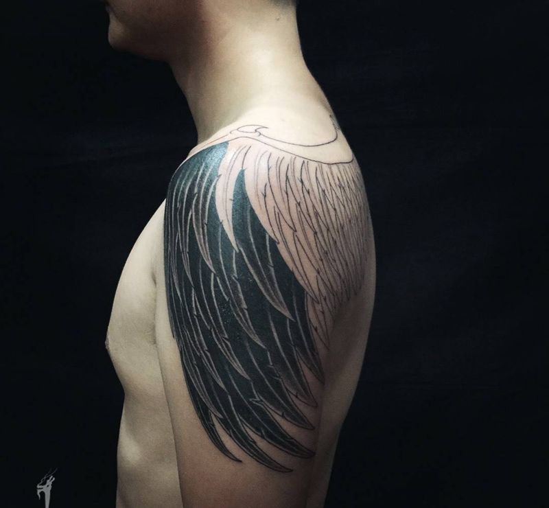 今日进度～纹身图片