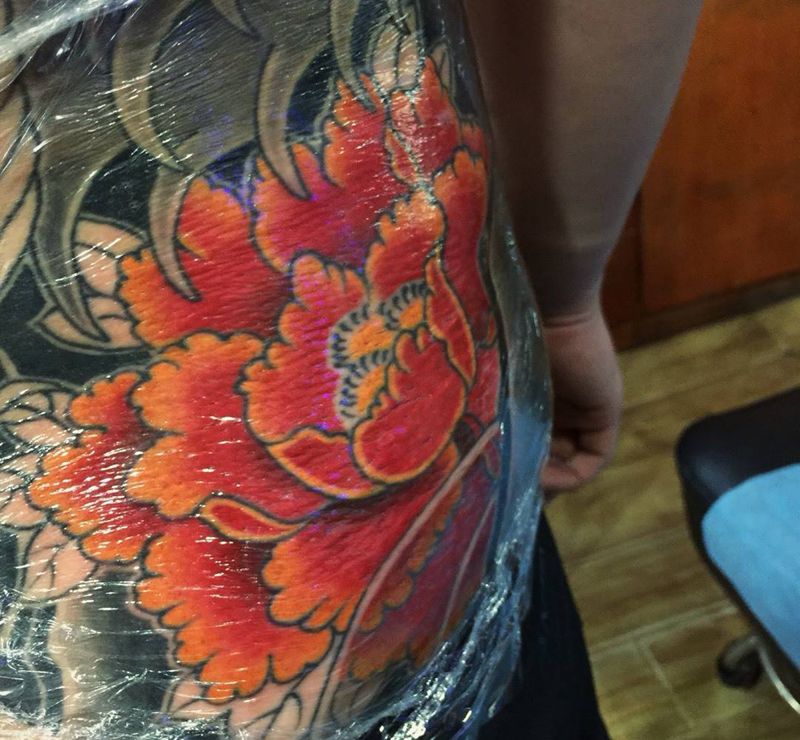 今日工作进度~纹身图片