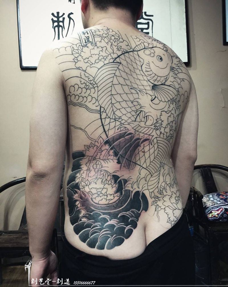 今日进度～纹身图片