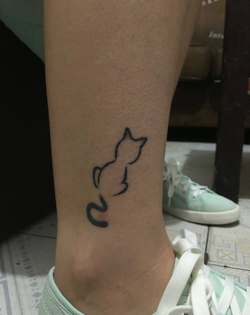 旧纹身修改纹身图片_平顶山动物成品腿部纹身图案