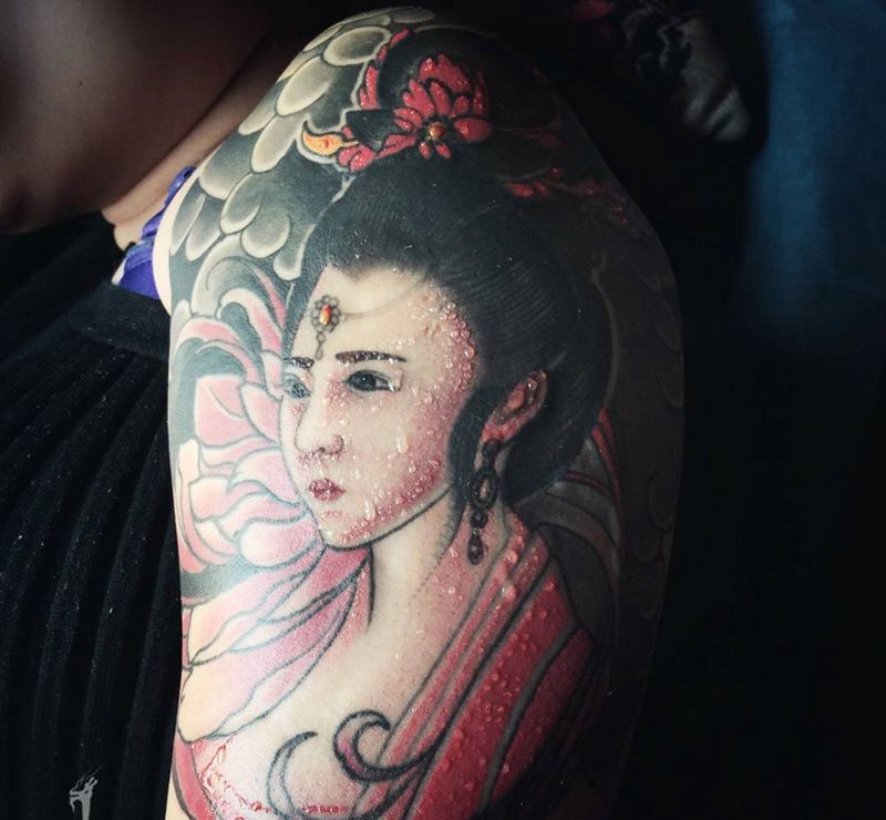 今日覆盖～纹身图片