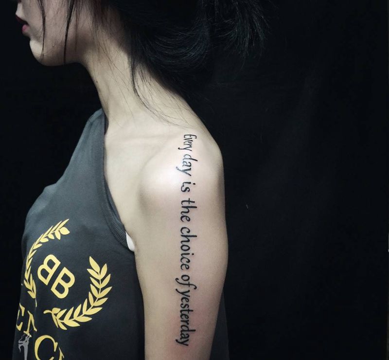 今日字符小作～纹身图片