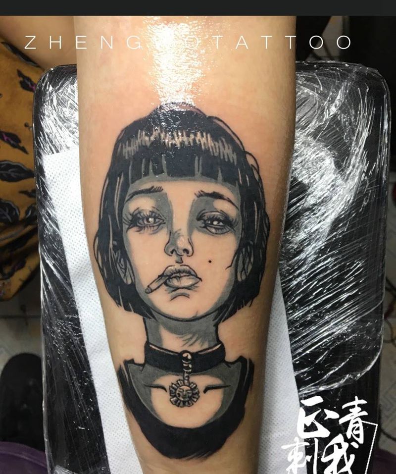 ……纹身图片_手臂Old SchoolNew School纹身图案