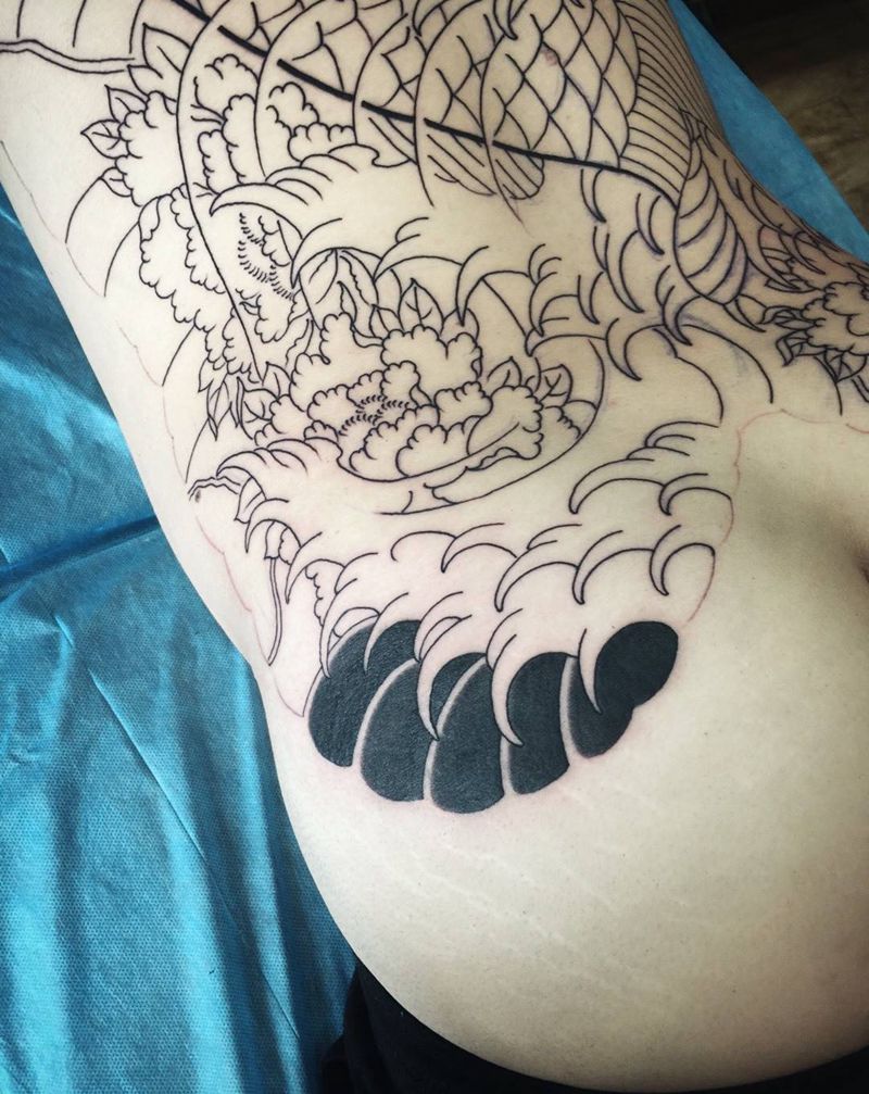 开工打雾～纹身图片