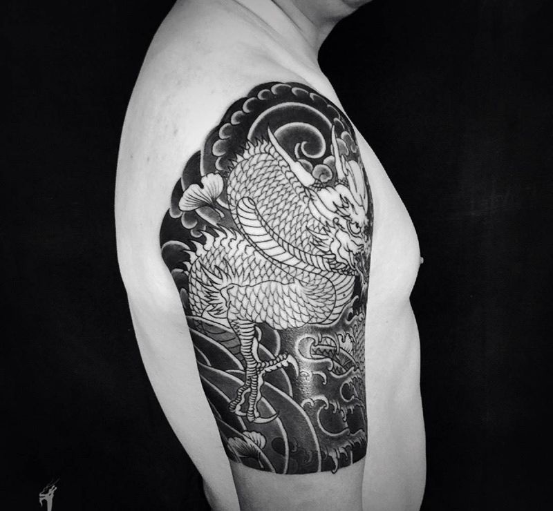 今日打雾进度～纹身图片