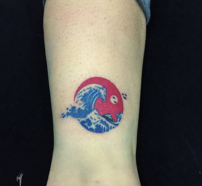 今日小刺 覆盖疤痕～纹身图片