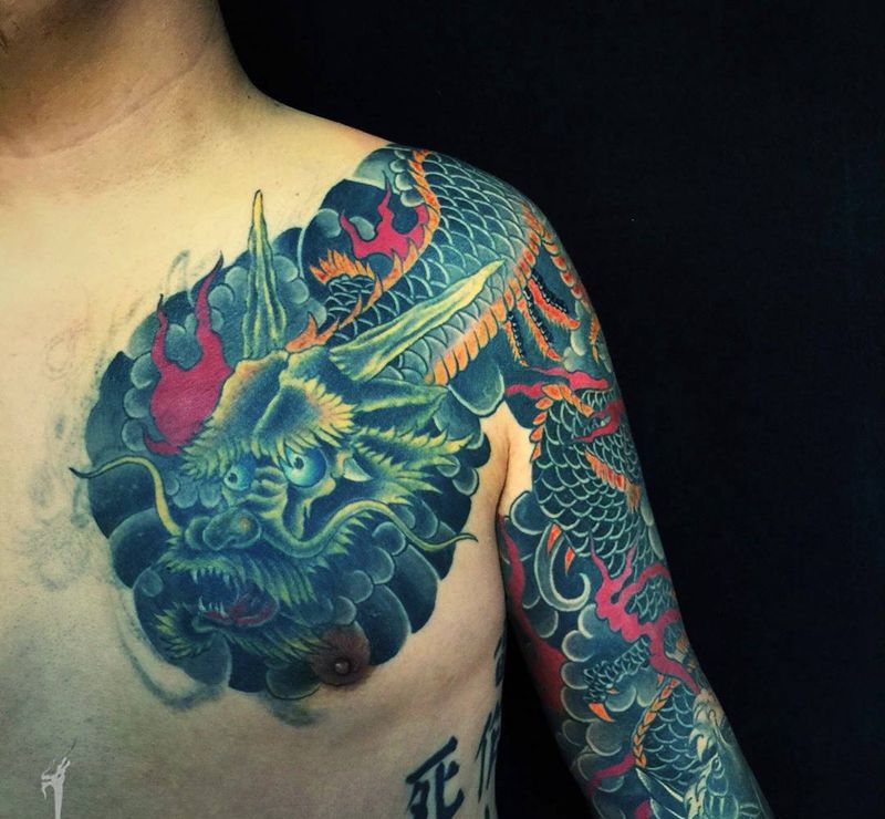 终极盖～纹身图片