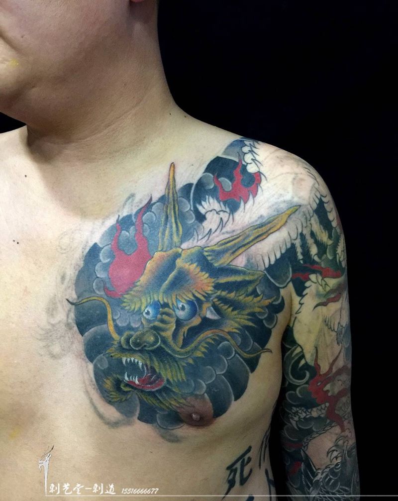 修盖～纹身图片