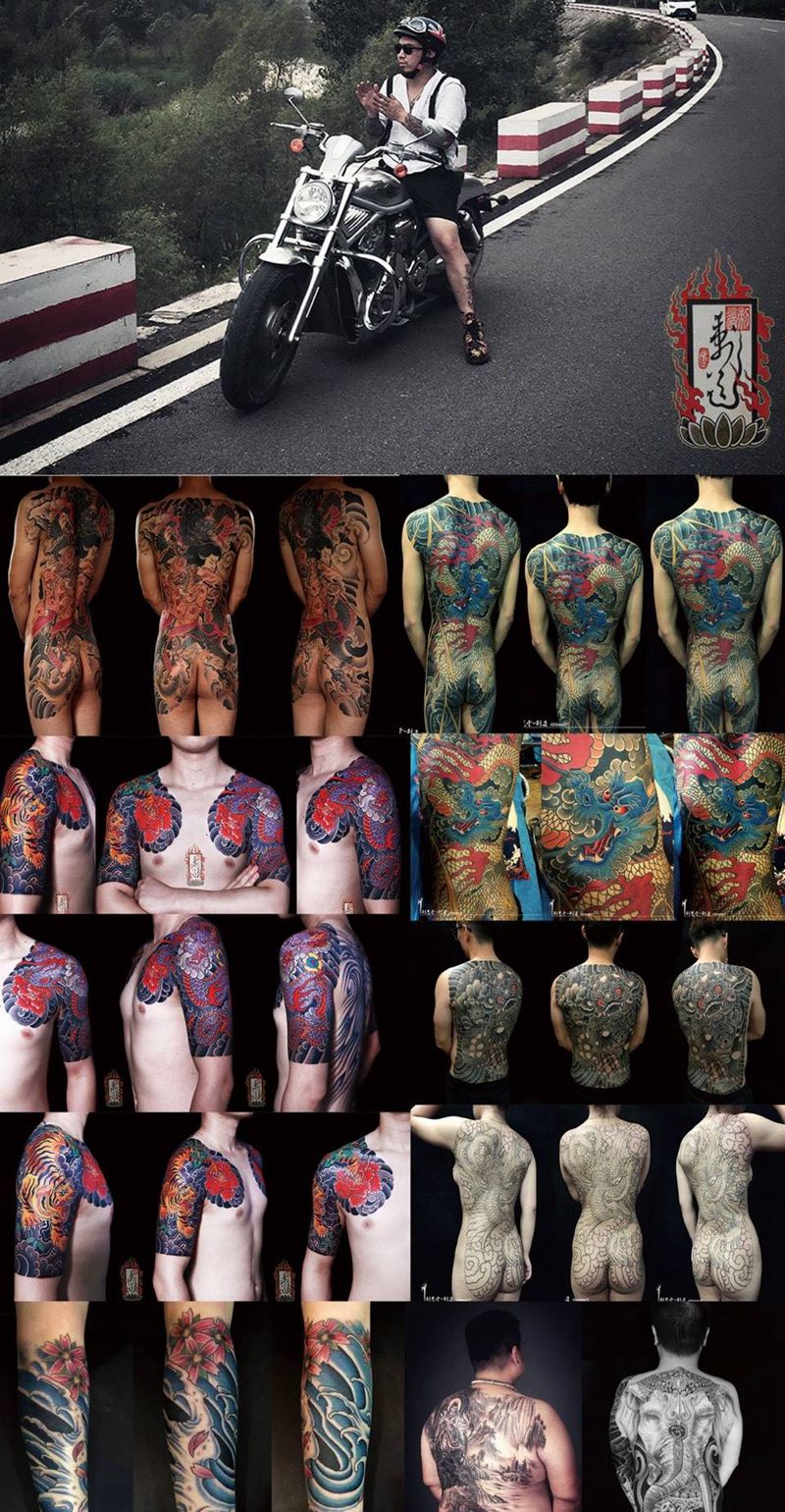 当今刺青风格 千变万化 派系如同武林 别有一番天地…纹身图片