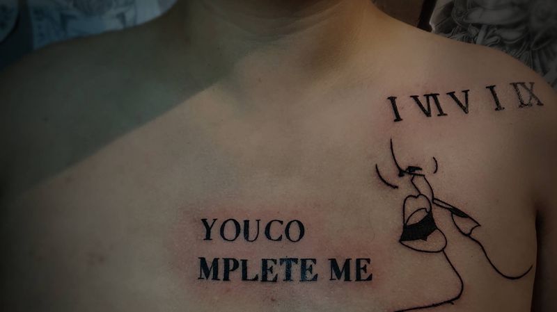 .纹身图片_胸部纹身图案