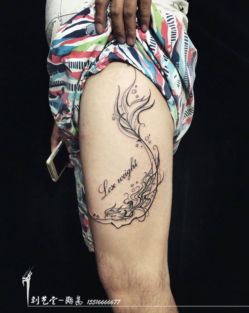 彫茜作品纹身图片