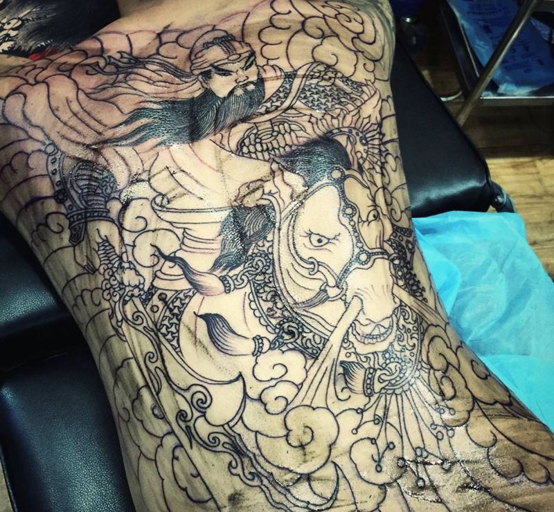 今日进度～纹身图片