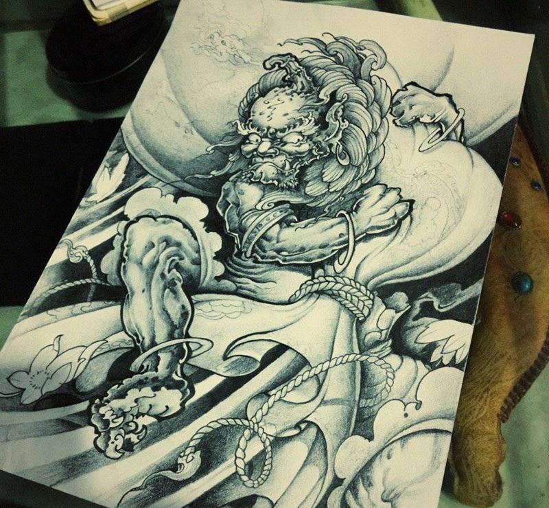 刺艺堂-学员习作～纹身图片