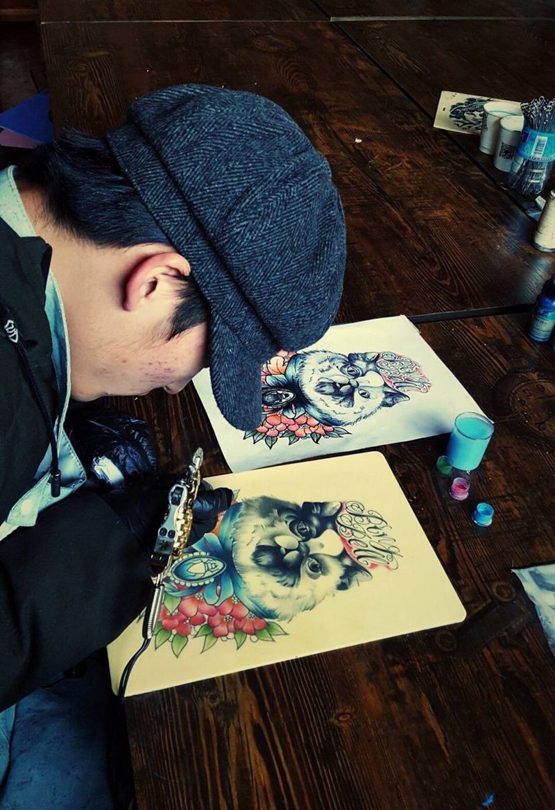 徒弟习作～纹身图片